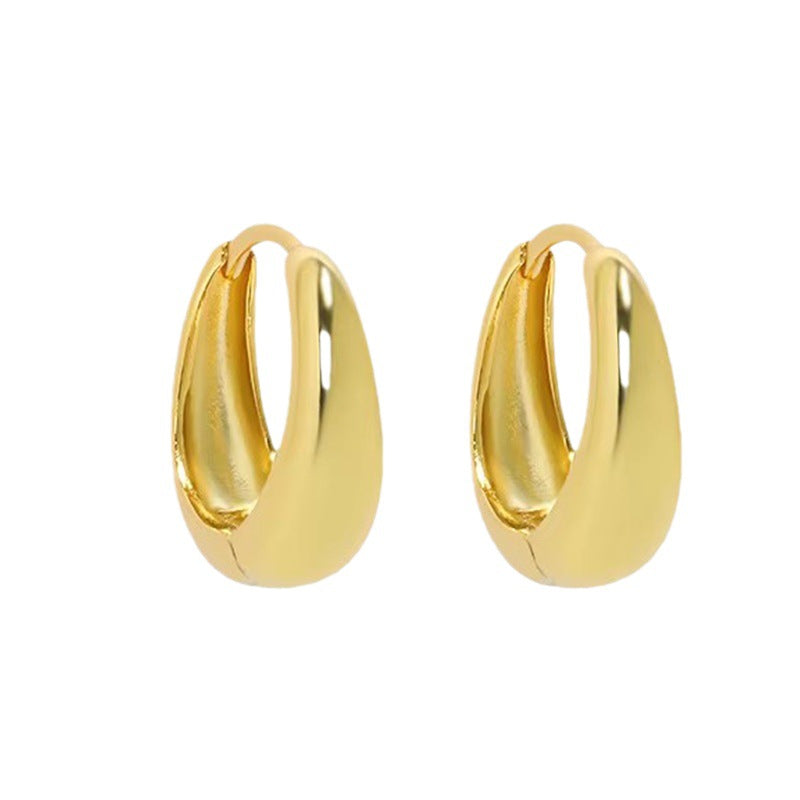 Vintage Geometric Waterdrop Statement Earrings For Women