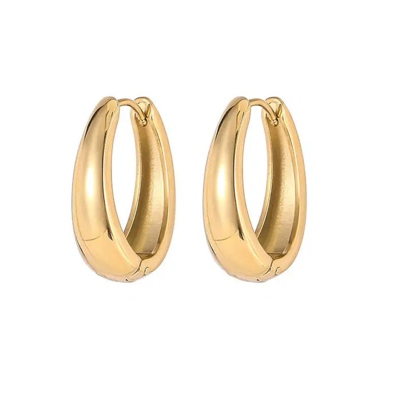 Vintage Geometric Waterdrop Statement Earrings For Women