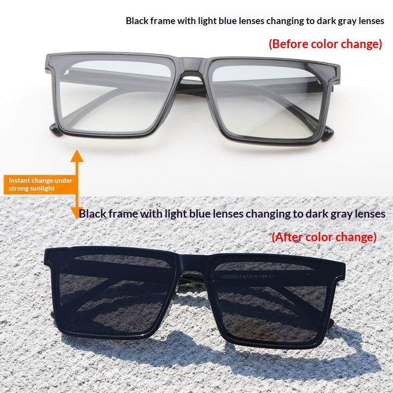 TR90 Polarized Sunglasses With Ultra-light, Photochromic Lenses For Daytime Use