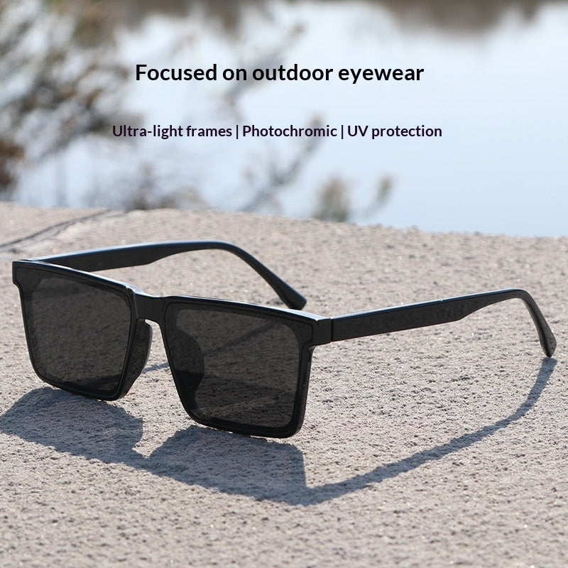 TR90 Polarized Sunglasses With Ultra-light, Photochromic Lenses For Daytime Use