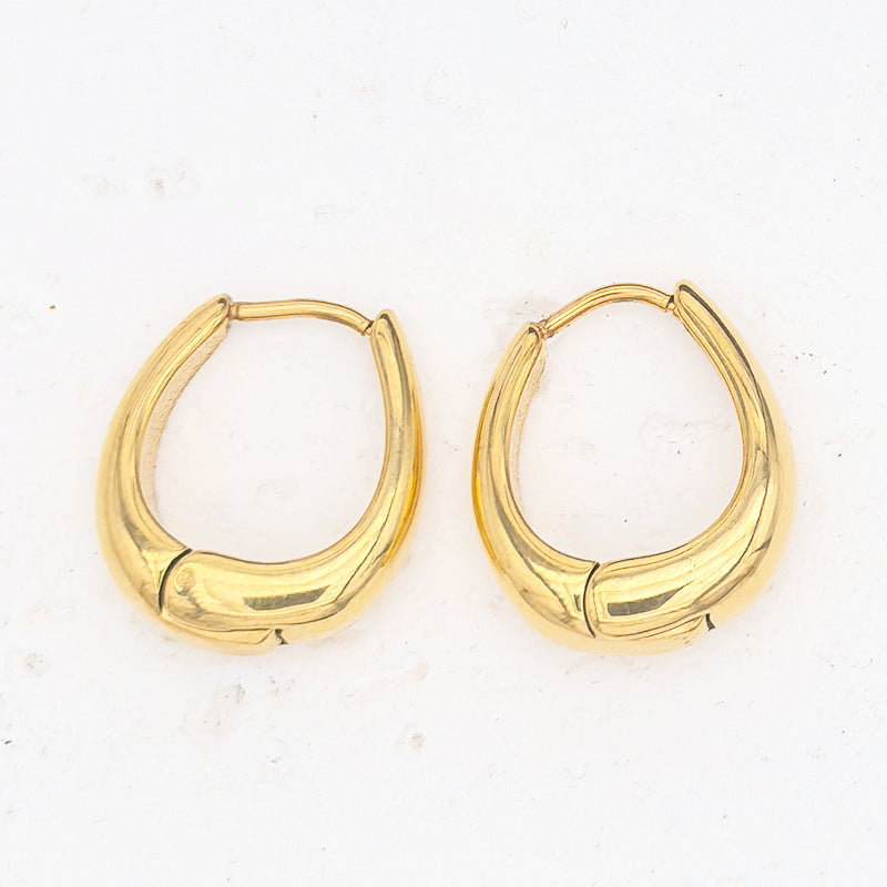 Vintage Geometric Waterdrop Statement Earrings For Women
