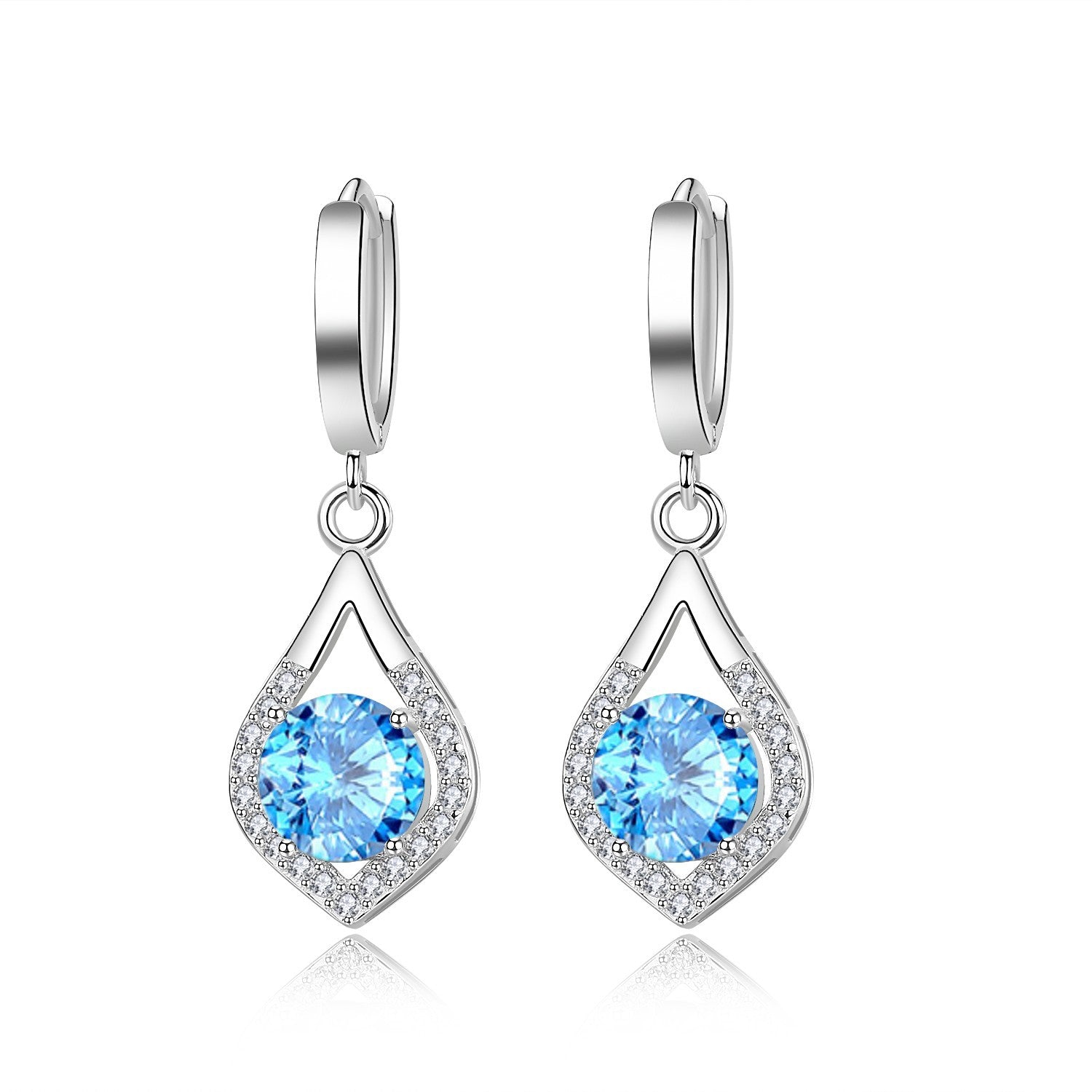 Long Style New Water Droplet Earrings