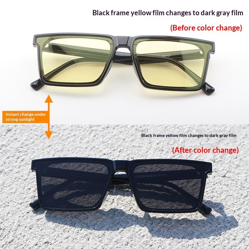TR90 Polarized Sunglasses With Ultra-light, Photochromic Lenses For Daytime Use